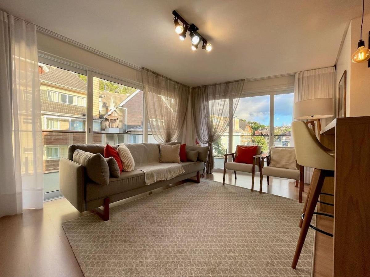 Apartamentos Solar Da Garibaldi Centro By Achei Gramado Zewnętrze zdjęcie